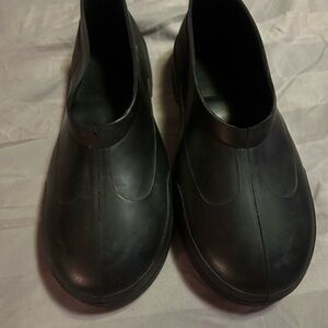 Totes Men's Black Rain Overshoes